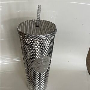 Starbucks Metallic Textured Tumbler